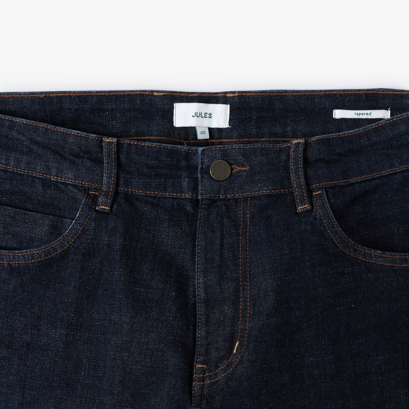 Jean tapered brut