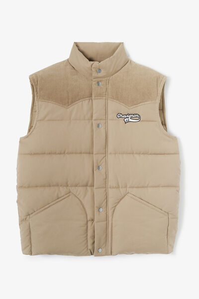 Doudoune sans manche Chevignon x Jules