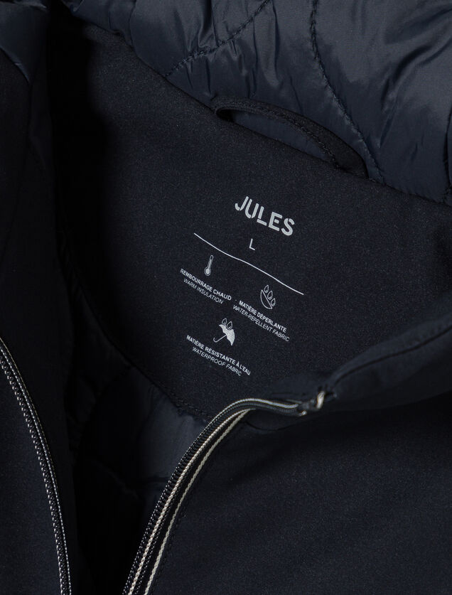 Blouson &agrave; capuche