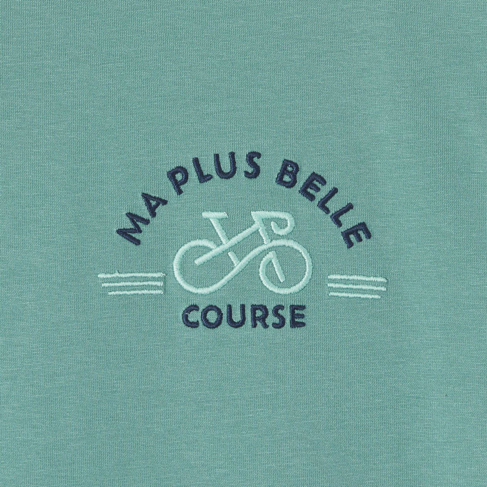 Tee shirt brod&eacute; licence Tour de France