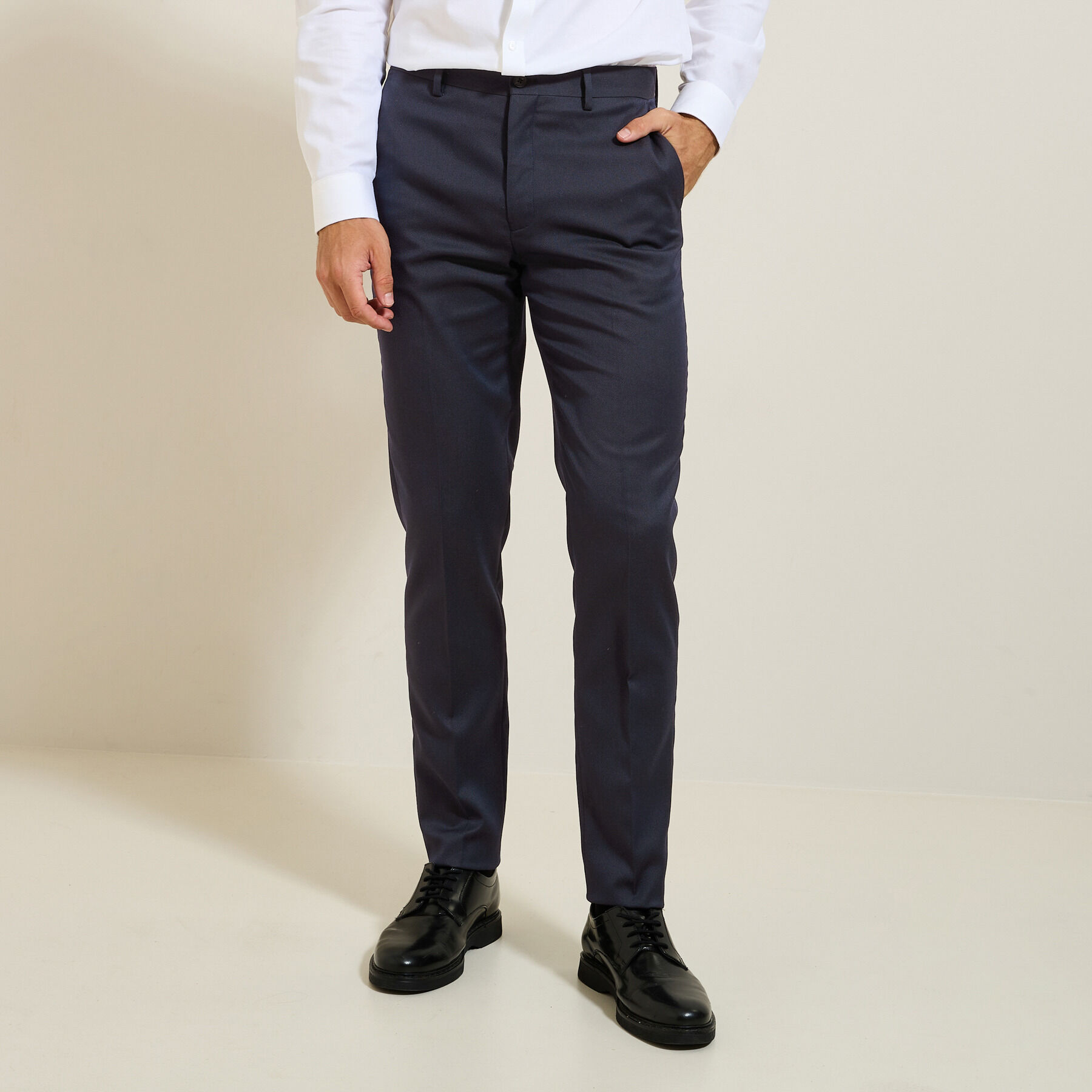 Costume 3 pieces slim Bleu fonce Jules
