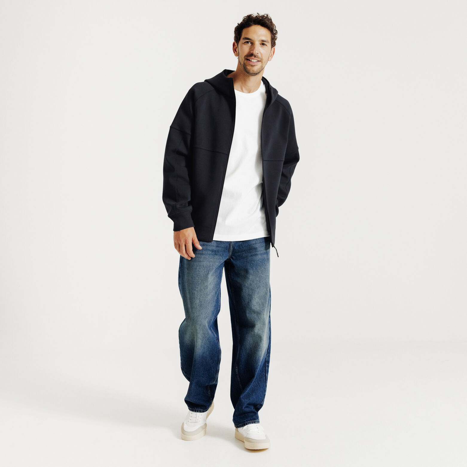 Veste capuche zippée