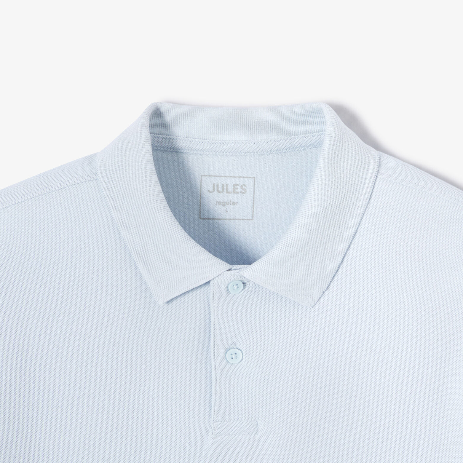 Polo manches courtes piqu&eacute; uni