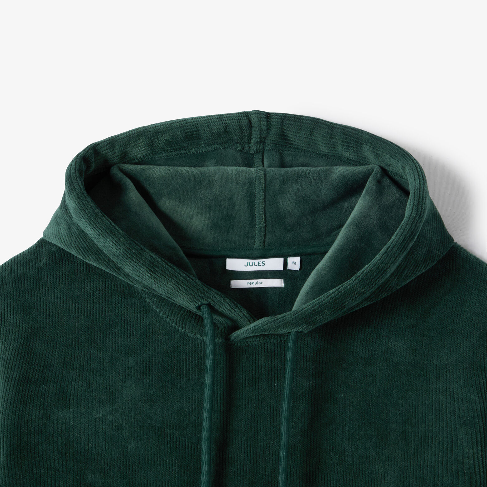 Sweat &agrave; capuche en velours