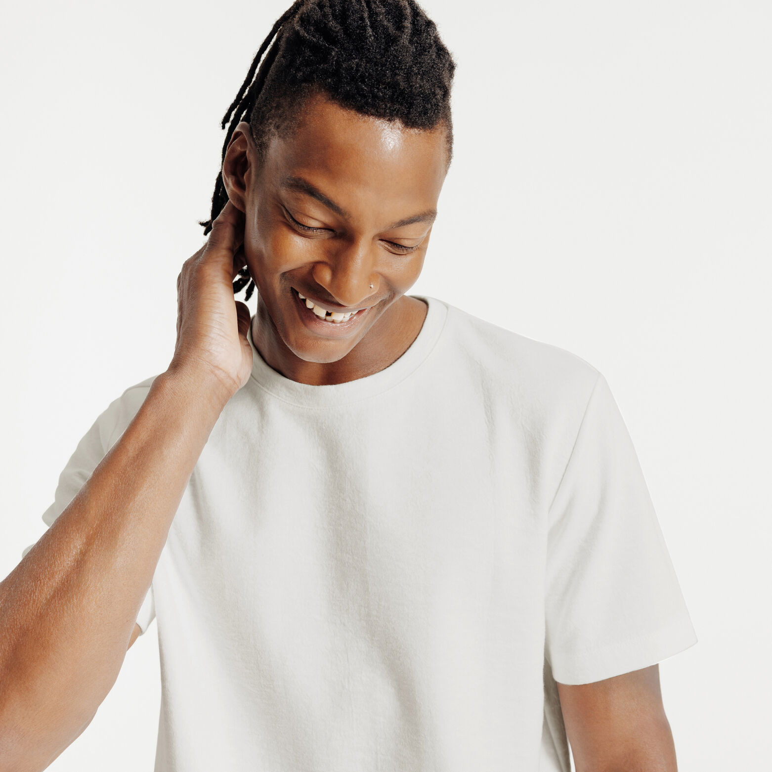 Tee shirt matière fantaisie