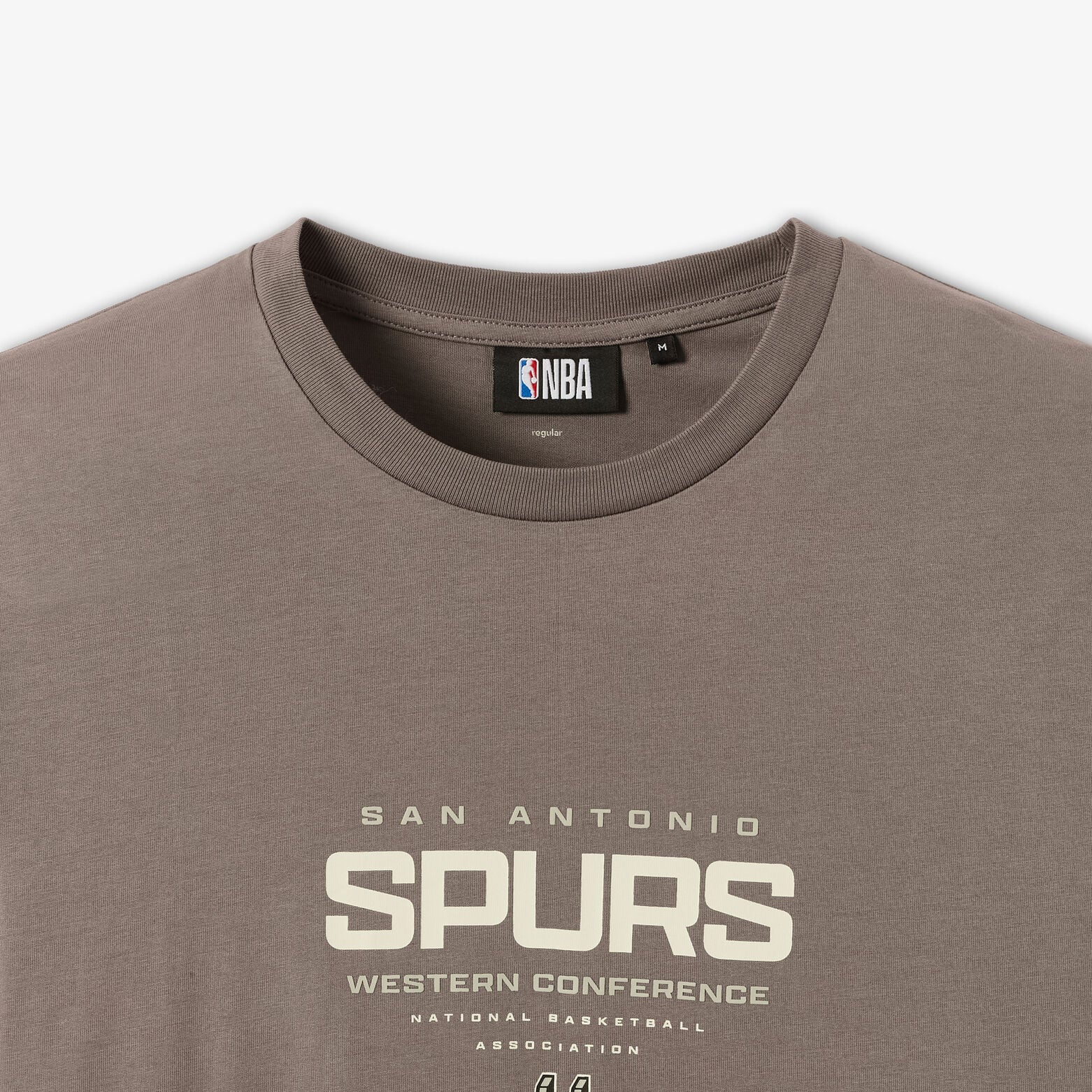 T-shirt met opdruk San Antonio Spurs NBA-licentie