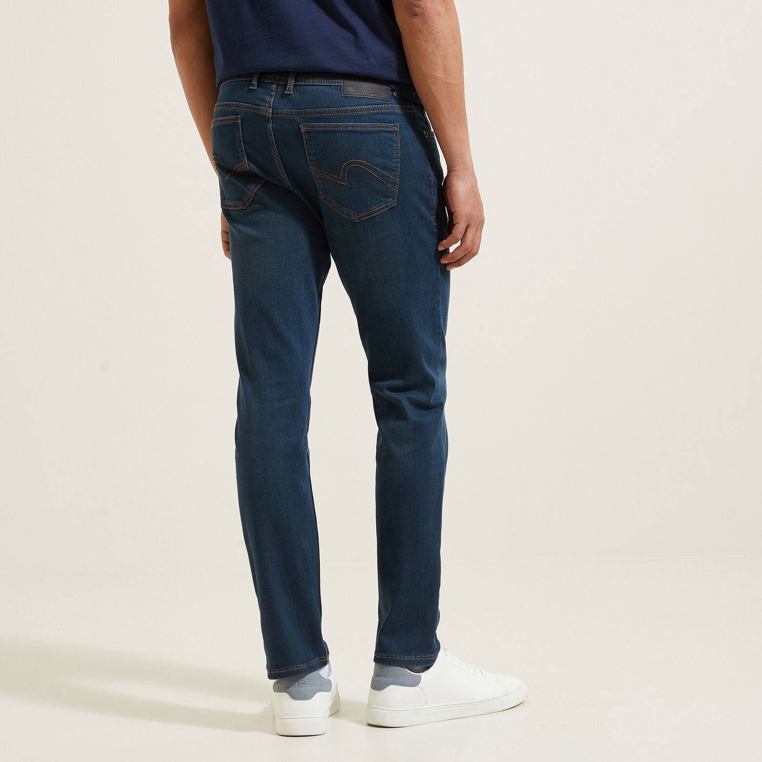 Slim urbanflex jeans met regeneratief katoen