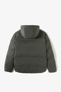 Doudoune zipp&eacute;e &agrave; capuche