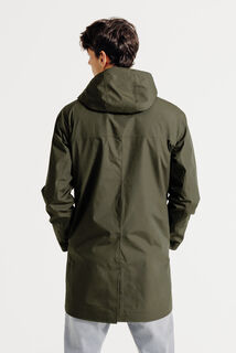 Parka longue waterproof &agrave; capuche