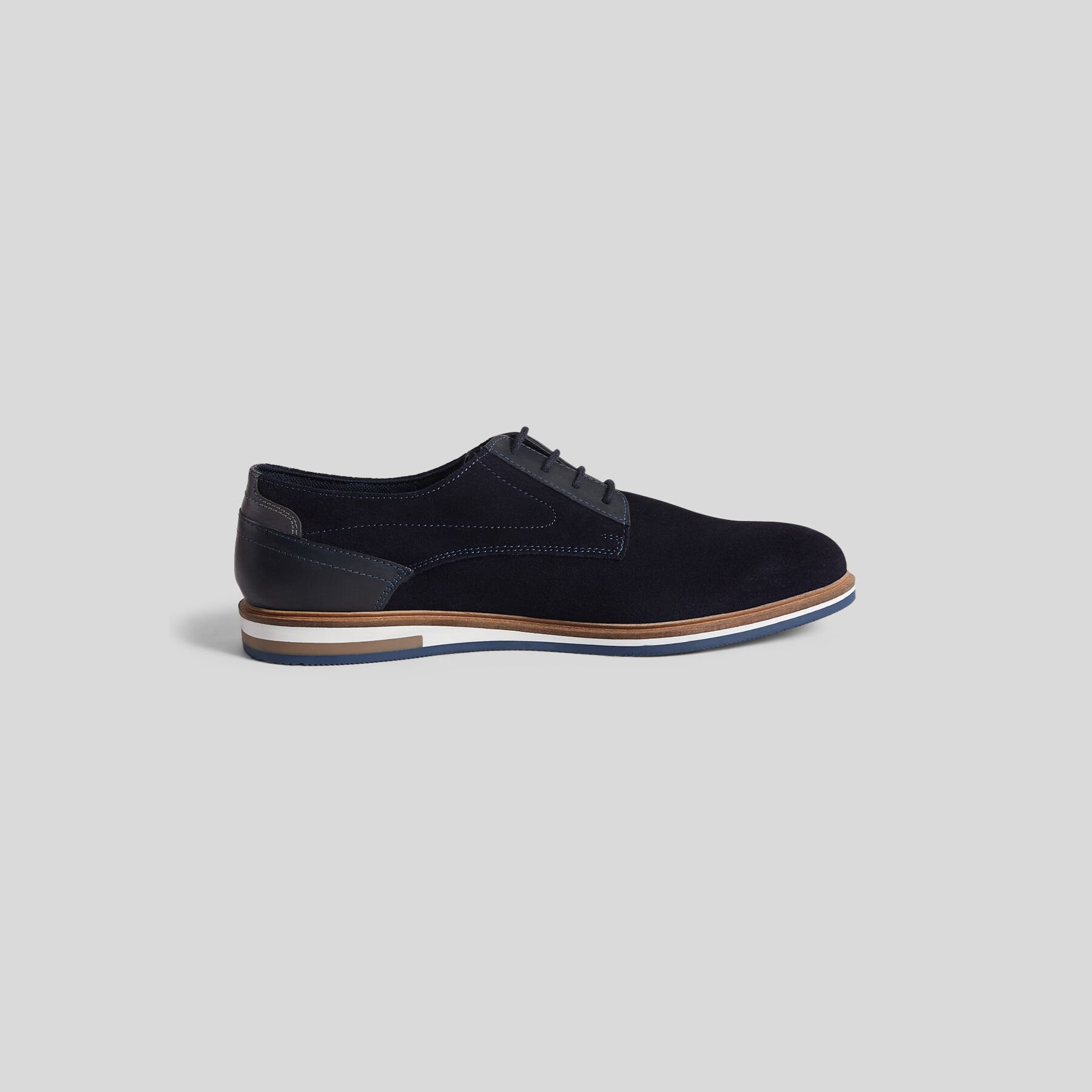 chaussure bleu homme