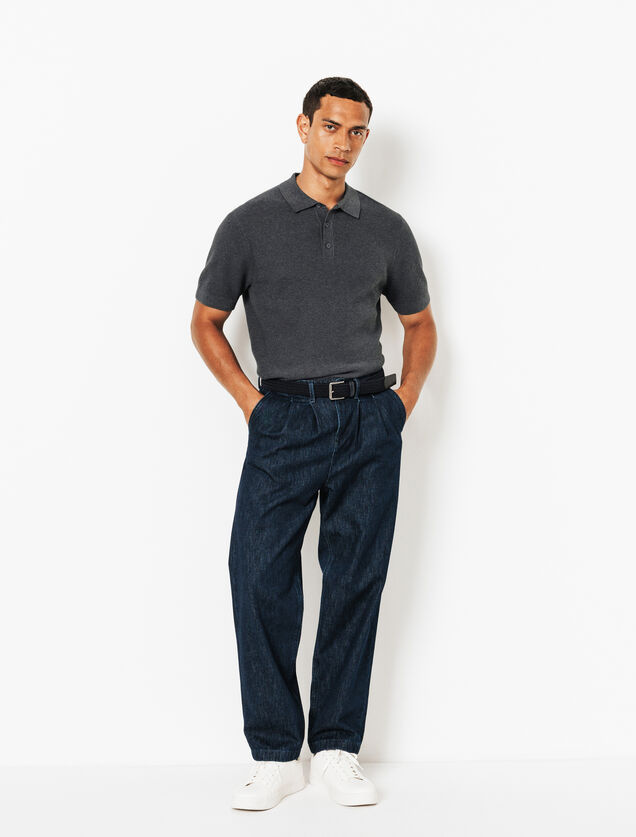 Polo en maille micro piqué