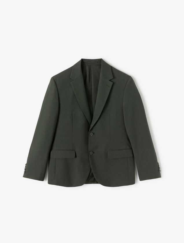 Comfort fit kostuumvest in flanel