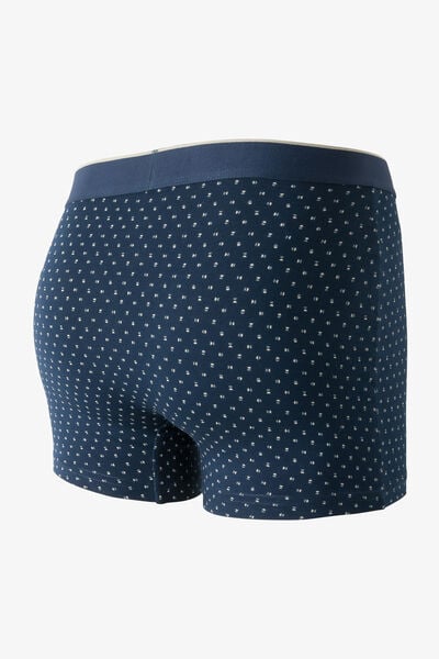 Boxer en coton &agrave; pois