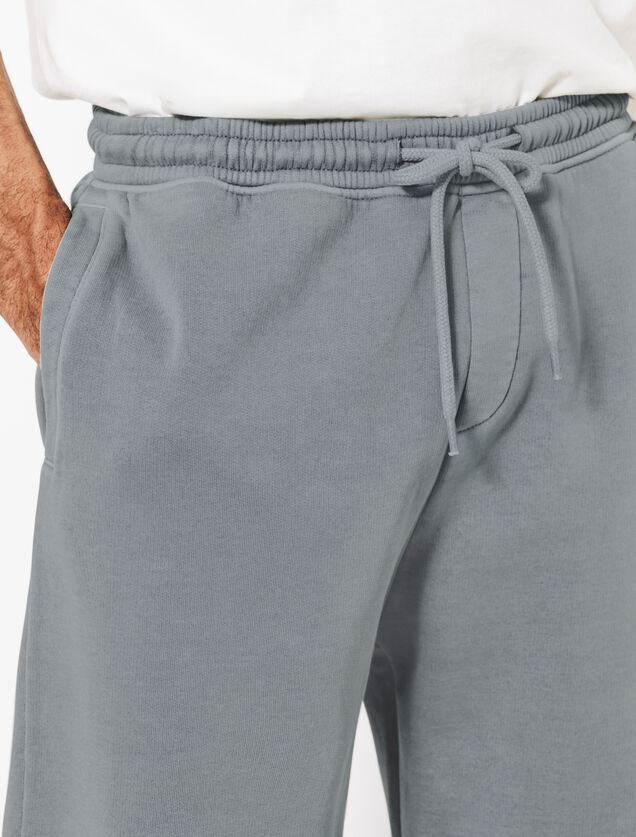 Jogging slim effet delav&eacute;