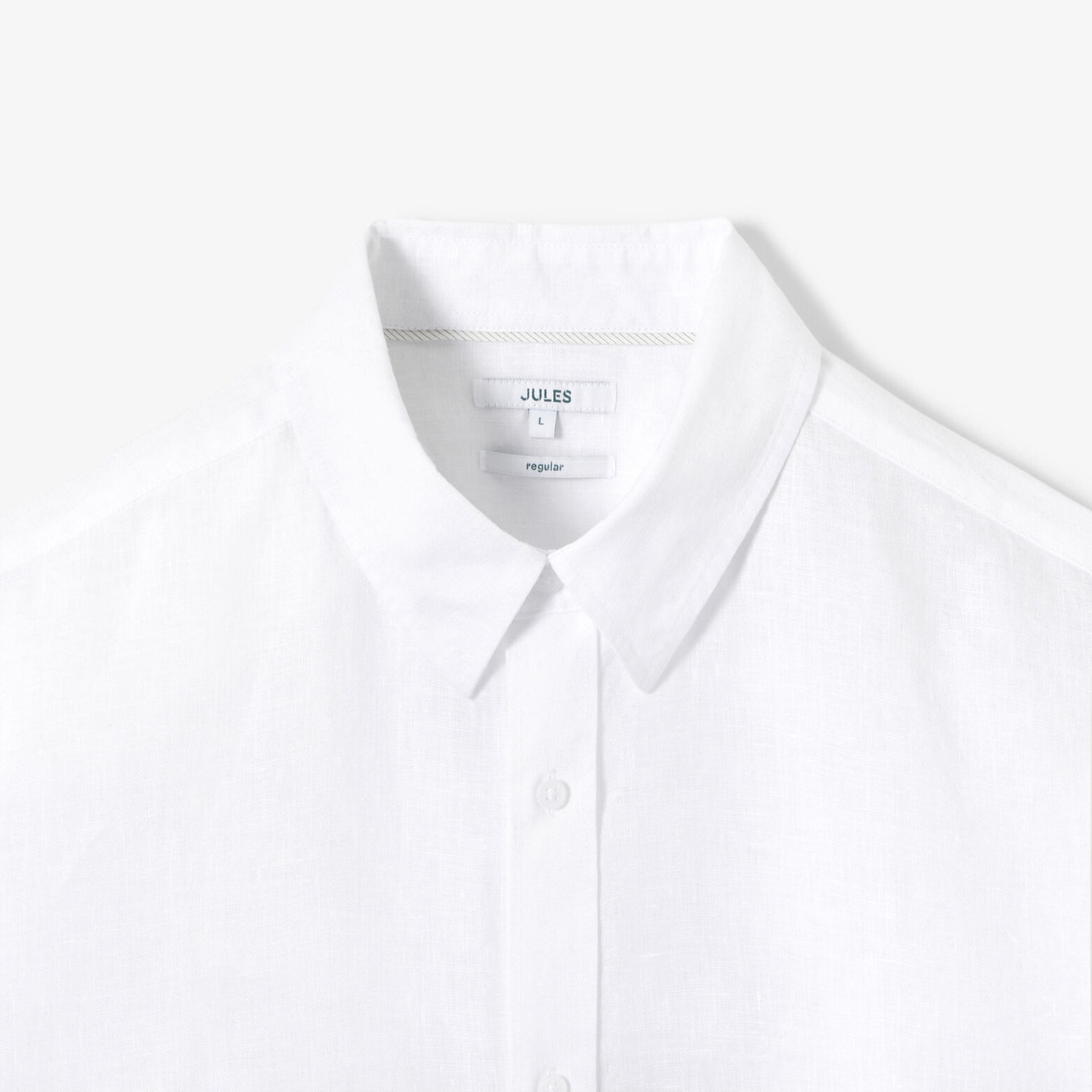 Effen hemd in linnen