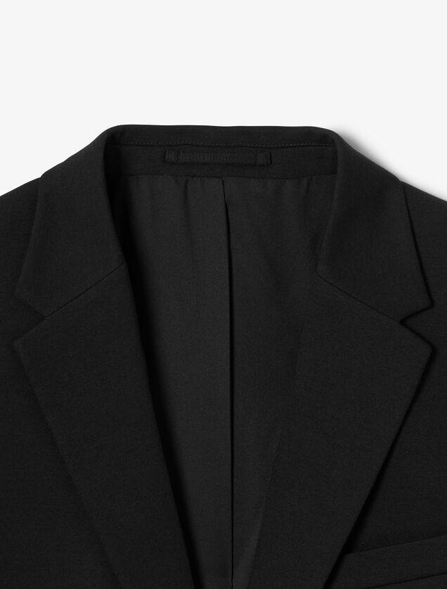 Veste blazer en maille