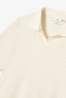 Polo manches courtes rayures verticales