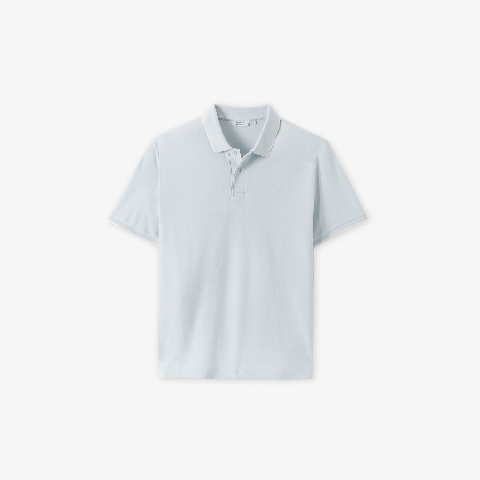 "Le Parfait by Jules" effen polo korte mouwen 