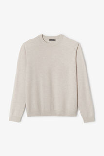 Pull col rond m&eacute;rinos cachemire