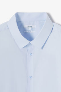 Chemise regular unie coton