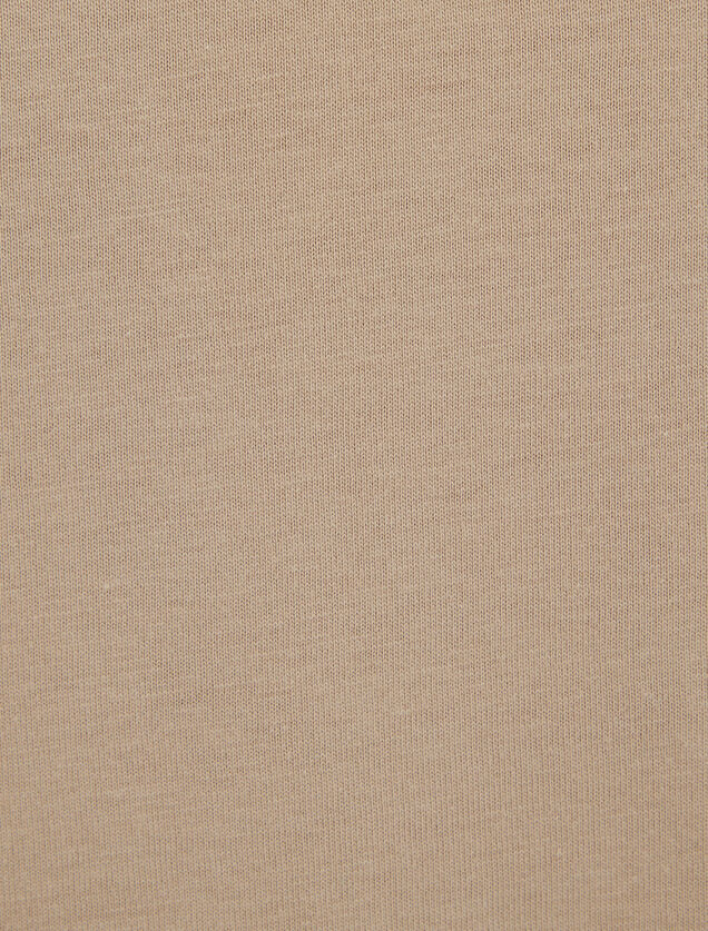 Tee shirt jersey imprim&eacute;  plac&eacute;