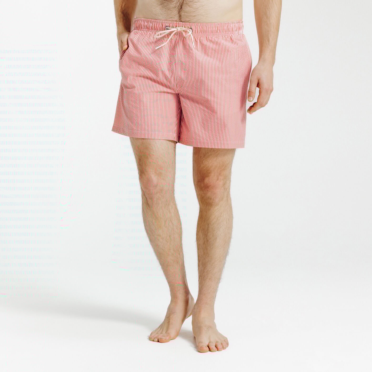 Maillot de bain seersucker ray&eacute;