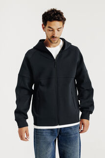 Veste capuche zipp&eacute;e