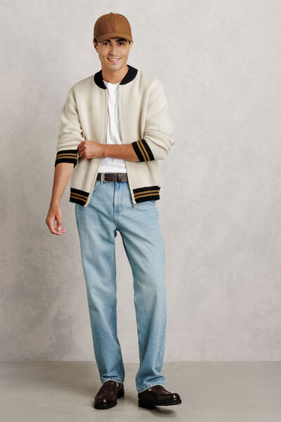 Gilet bomber zipp&eacute;
