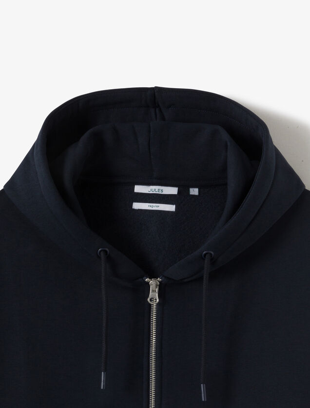 Sweat à capuche zippé