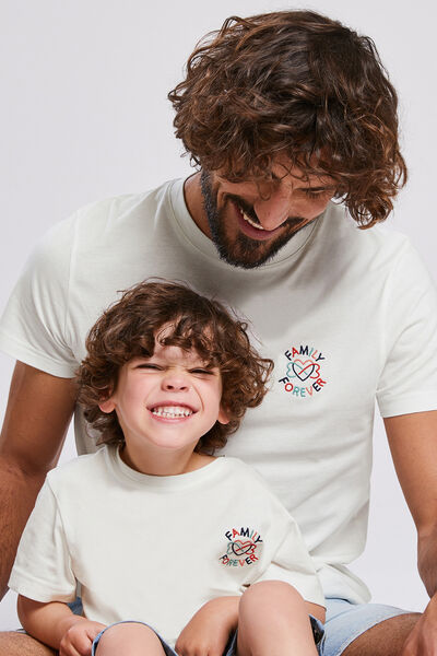 T-shirt speciaal Vaderdag, met borduursel