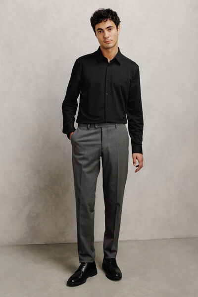 Chemise slim anti-odeur unie