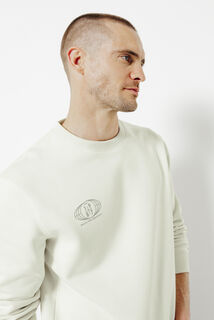 Sweat col rond imprim&eacute;