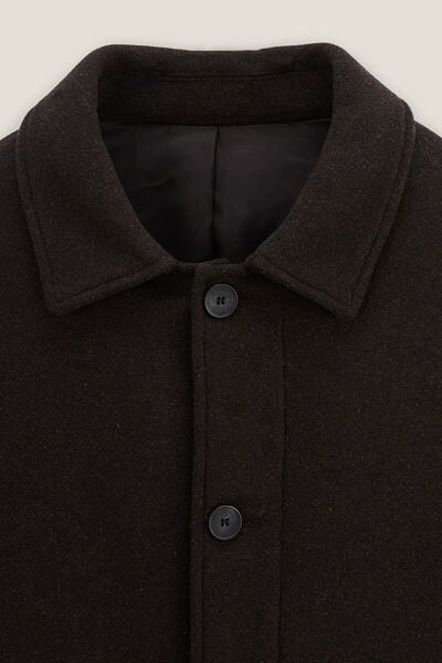 Blouson mi-saison en lainage