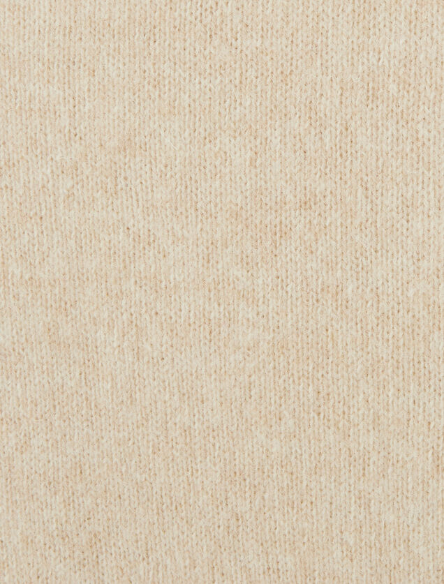 Polo en maille col resort