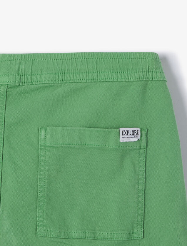 Short met elastische taille