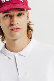 Polo manches courtes piqué uni