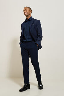 Chemise sans repassage slim en coton