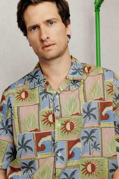 Chemisette imprim&eacute;