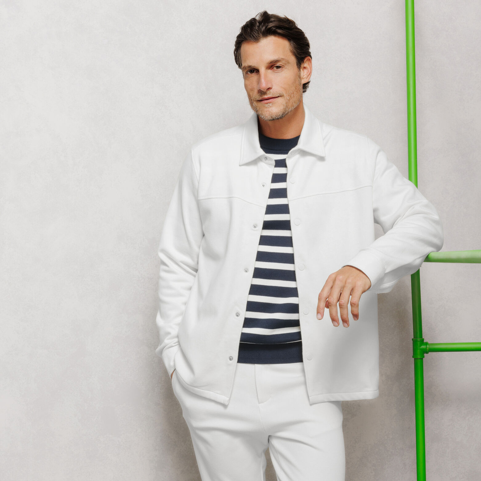 Surchemise 100% coton unie