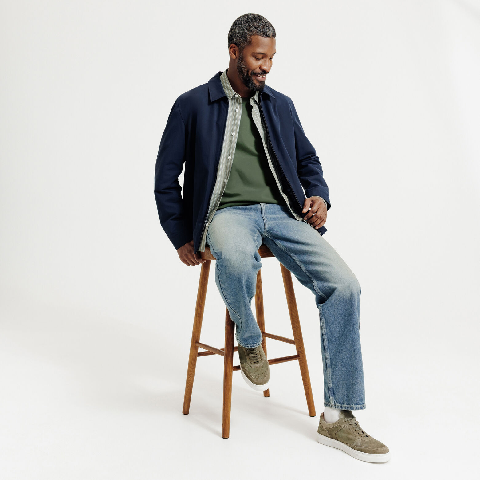 Basic T-shirt met ronde hals