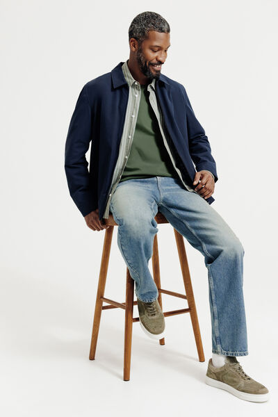 Basic T-shirt met ronde hals