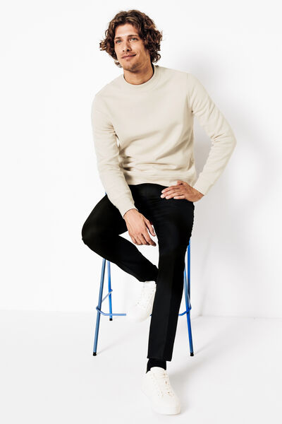 Sweat col rond uni "le parfait by JULES"