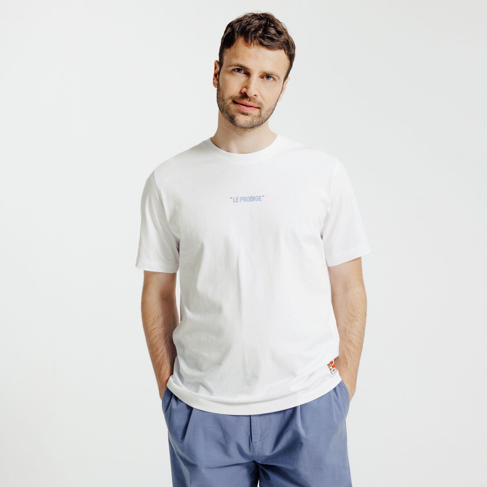 Tee shirt imprim&eacute; dos licence L'&Eacute;quipe