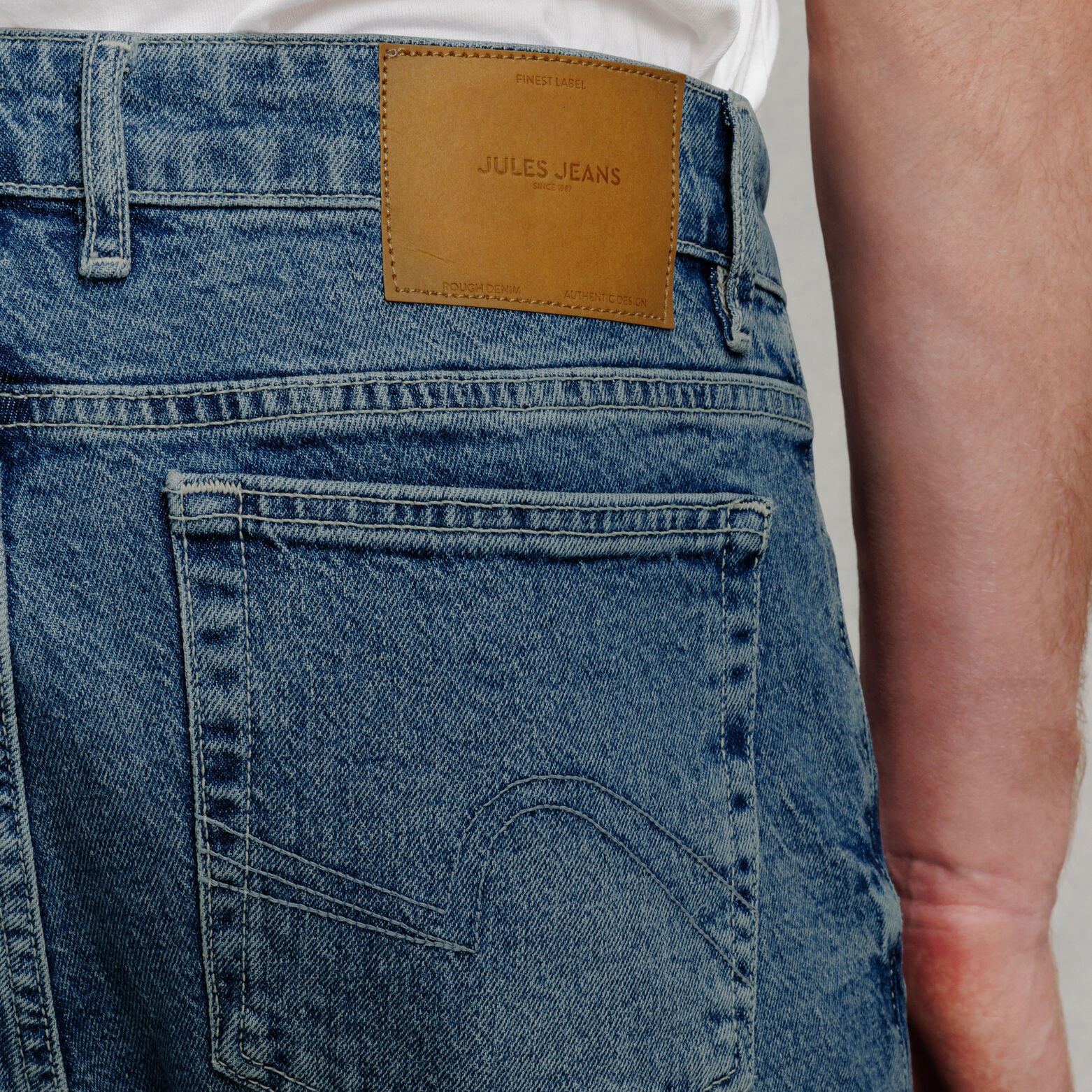 Straight fit jeans, 4 lengtes 