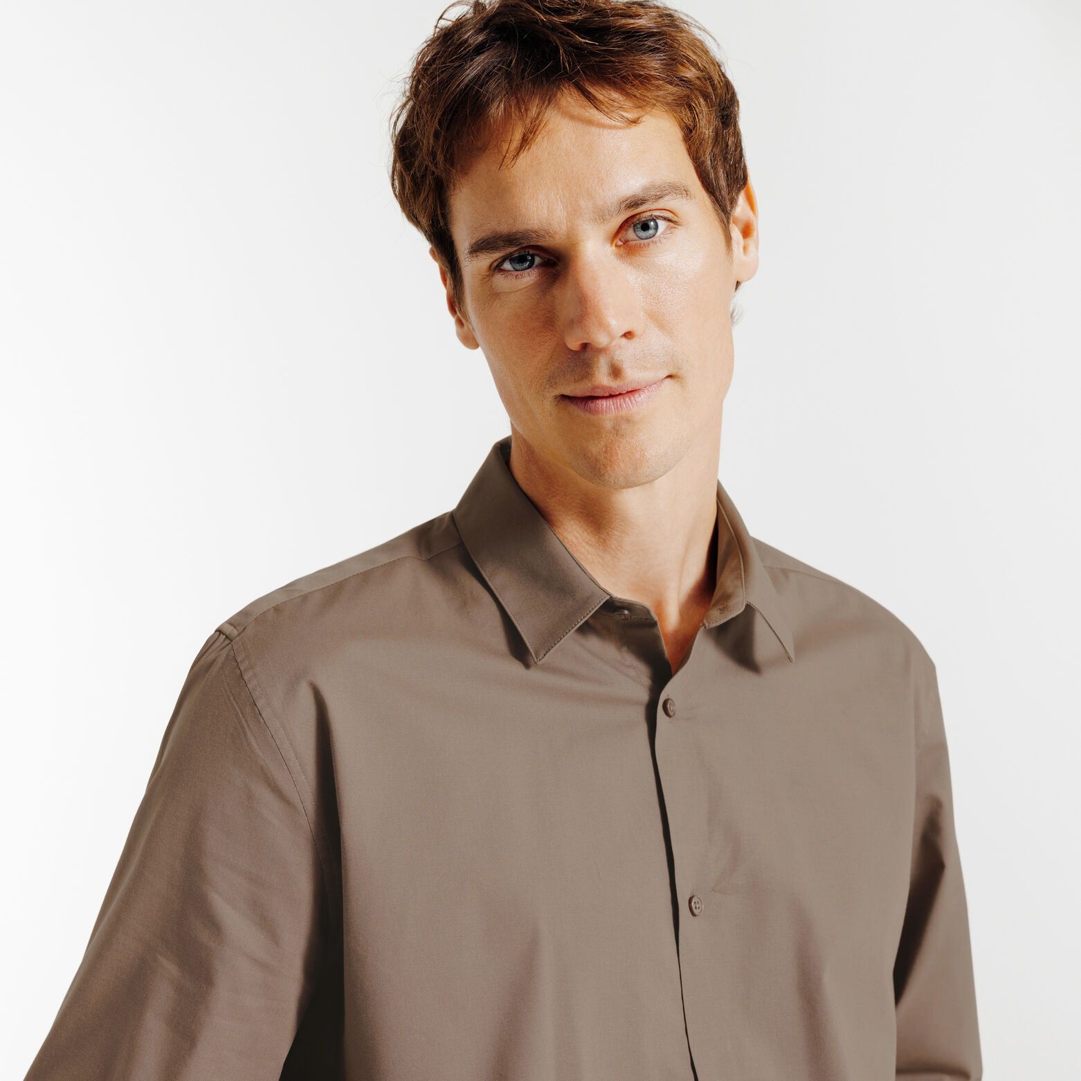 Chemise regular unie