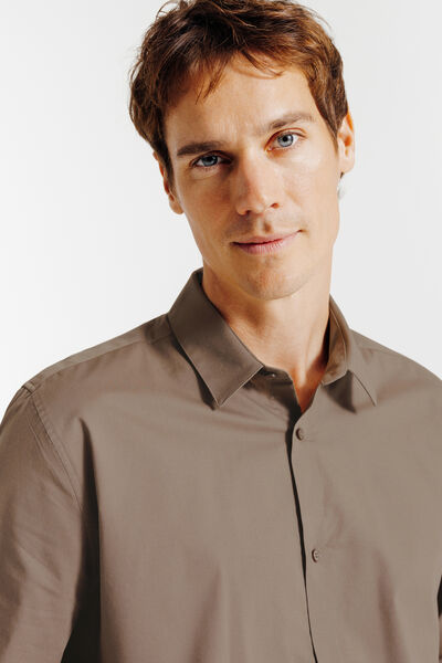 Chemise regular unie