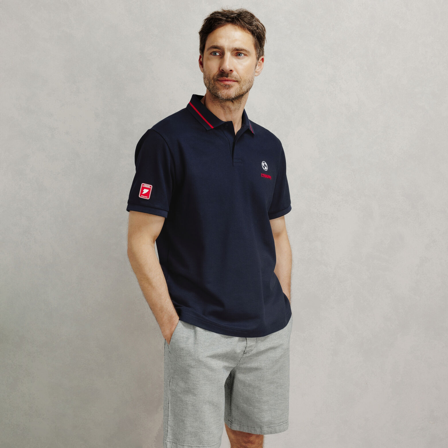 Polo met L'&Eacute;quipe licentie