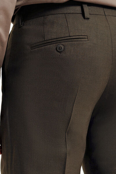 Pantalon de costume slim bi-stretch