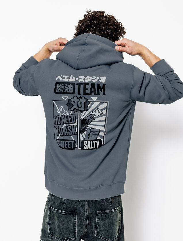 Sweater met Japan print by Paiheme Studio