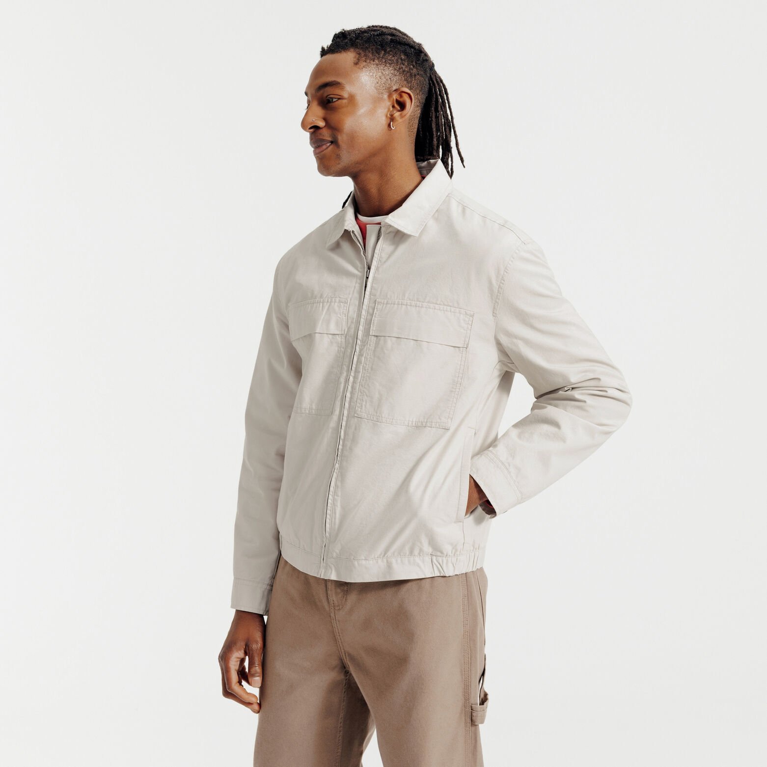 Blouson l&eacute;ger zipp&eacute;
